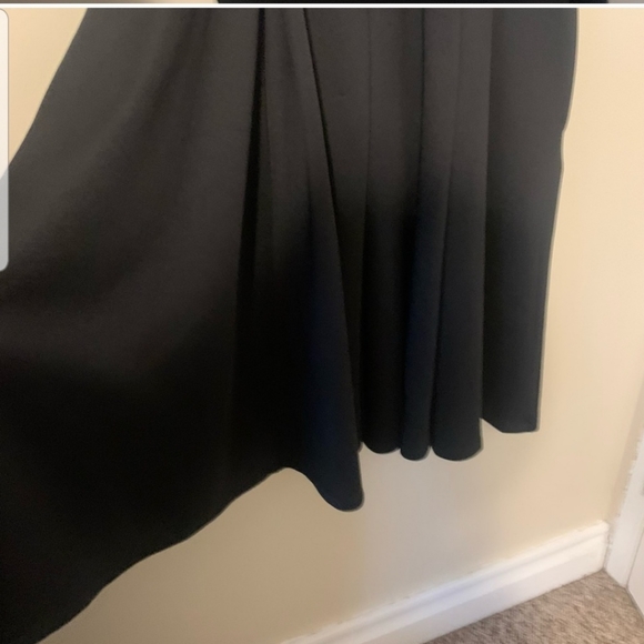 Black Torrid Mini Studio Luxe Ponte High Neck Skater Dress Size 4 - Picture 9 of 10